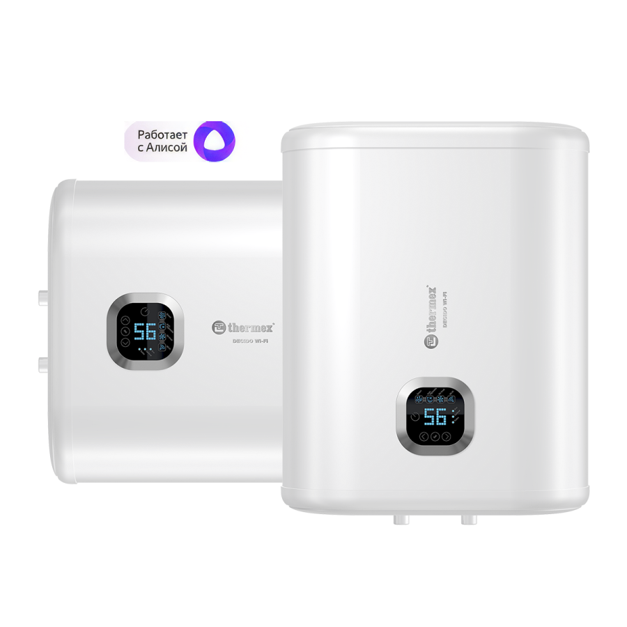 Водонагреватель аккумуляционный электрический бытовой Thermex Decido 30 Wi-Fi 111 429