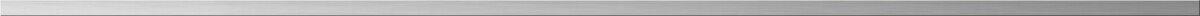Металлический бордюр Cersanit Metallic серебристый 1x60 MT1L371