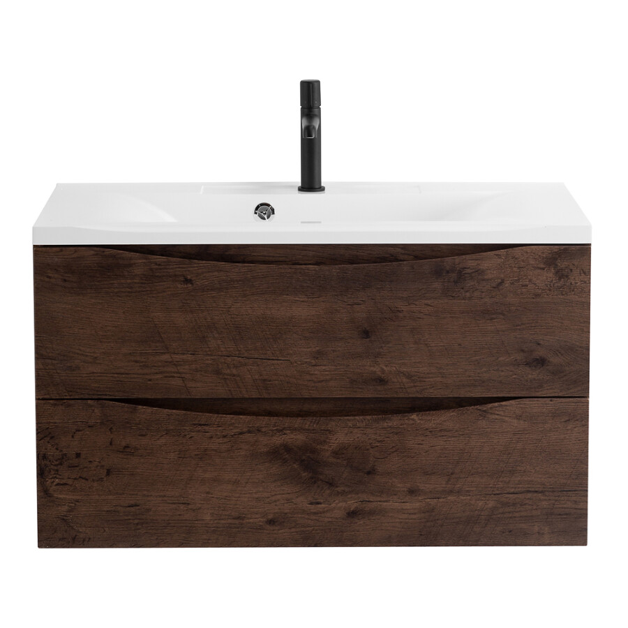 BelBagno Marino 90 см тумба под раковину MARINO-900-2C-SO-RW-P Rovere Moro подвесная