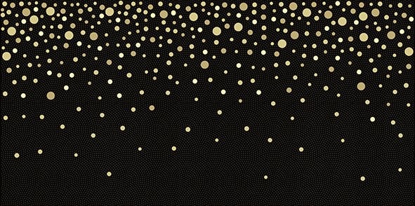 Уралкерамика Golden 25х50 см декор настенный крапинки