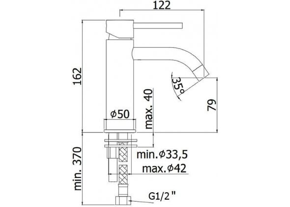 Paffoni Light LIG071HGSP смеситель для раковины золото