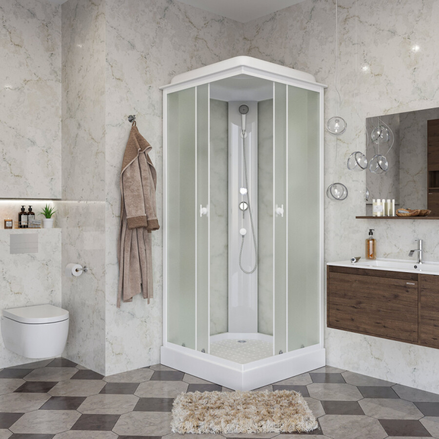 Niagara Promo Душевая кабина 90x90 Тропический душ P90/13Q/MT