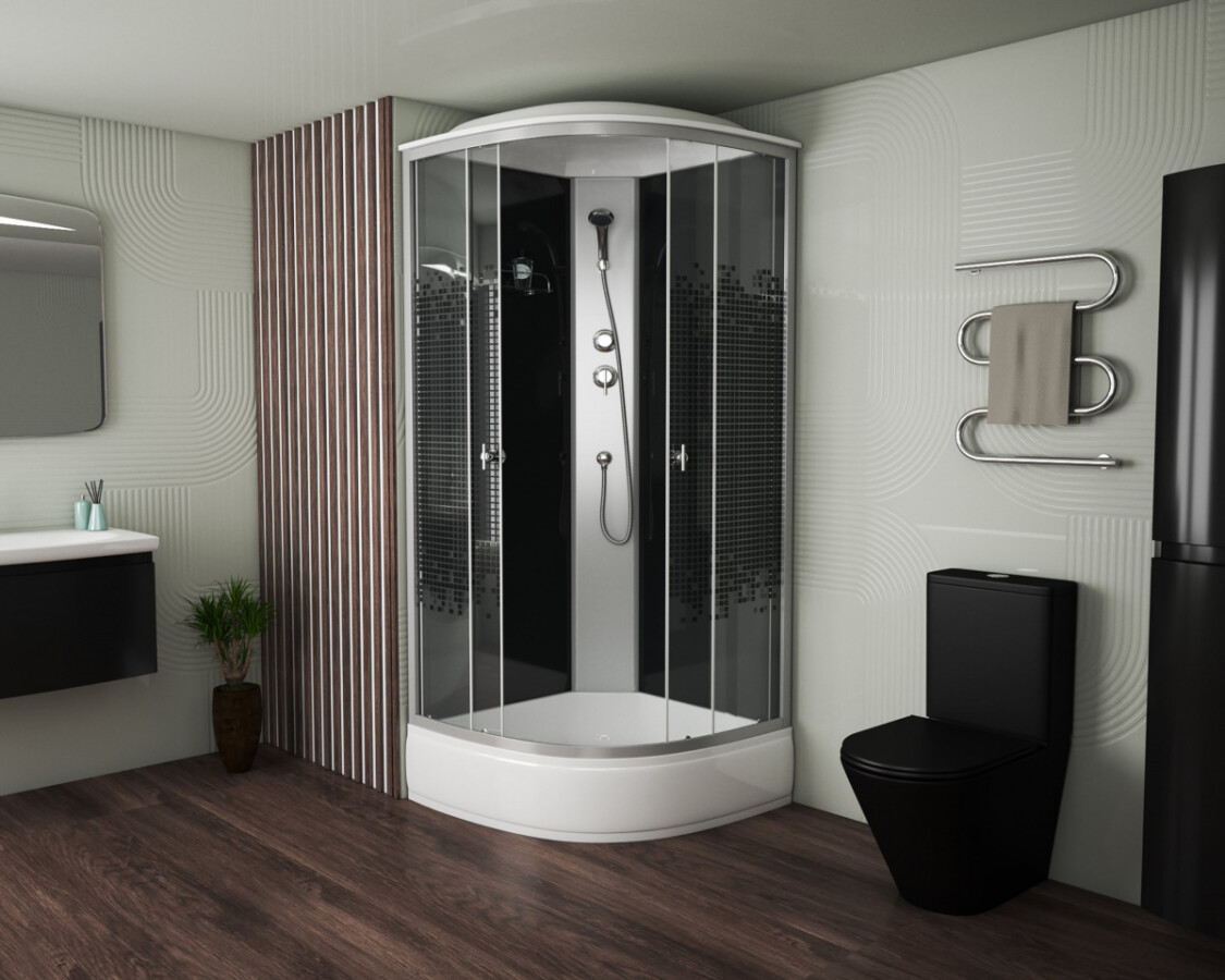 Niagara NG 3504-14 Душевая кабина 90x90 Бессиликоновая сборка 3504