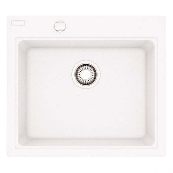 Franke MRG 610-58 кухонная мойка fragranite+ белый 58,5 х 52 см