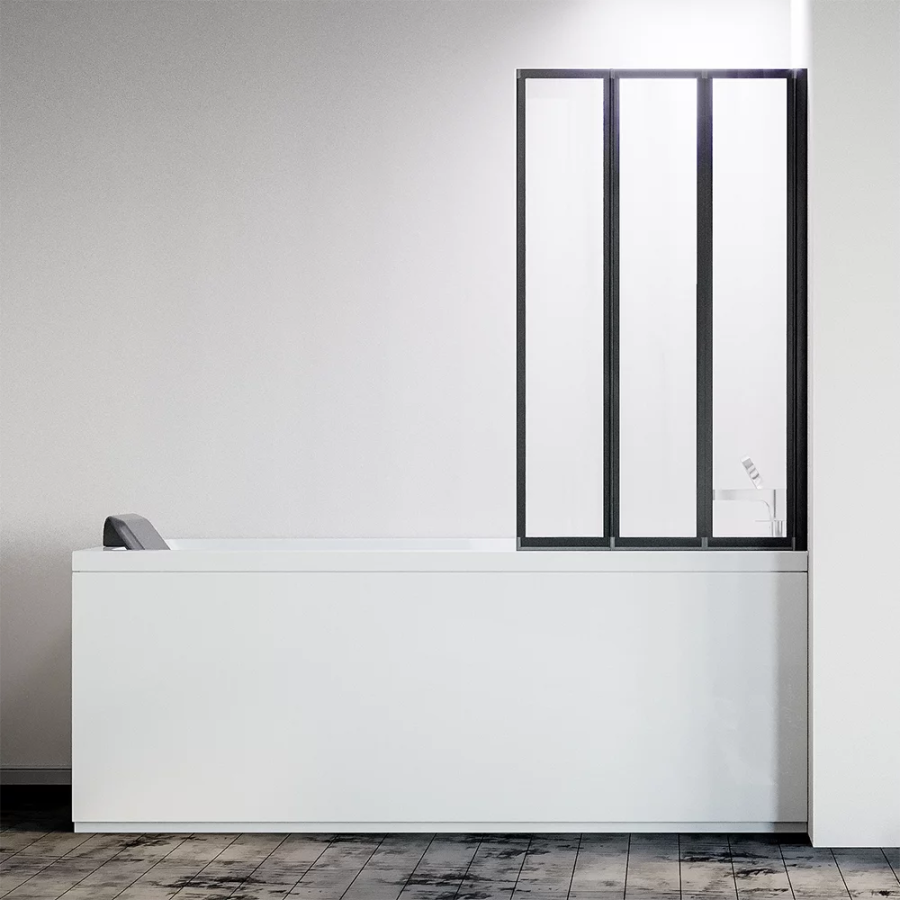 Veconi PL73BR шторка на ванну 90х150 PL73BR-90-01-19C4