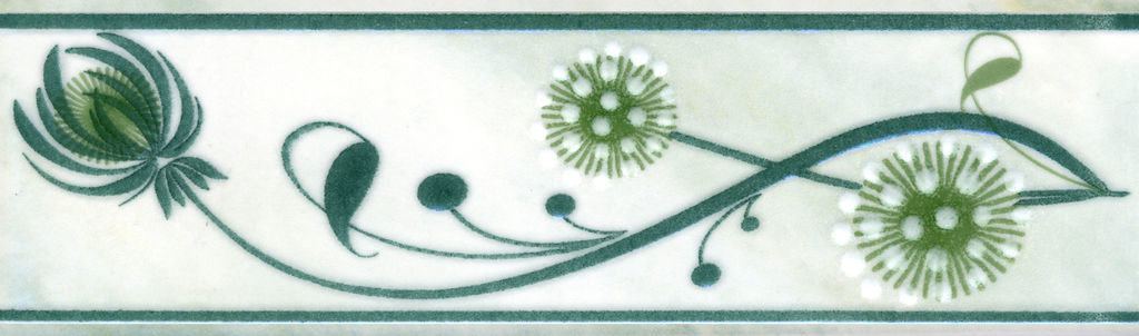 Газкерамика Оникс 20х5см бордюр настенный бирюзовый глянцевый