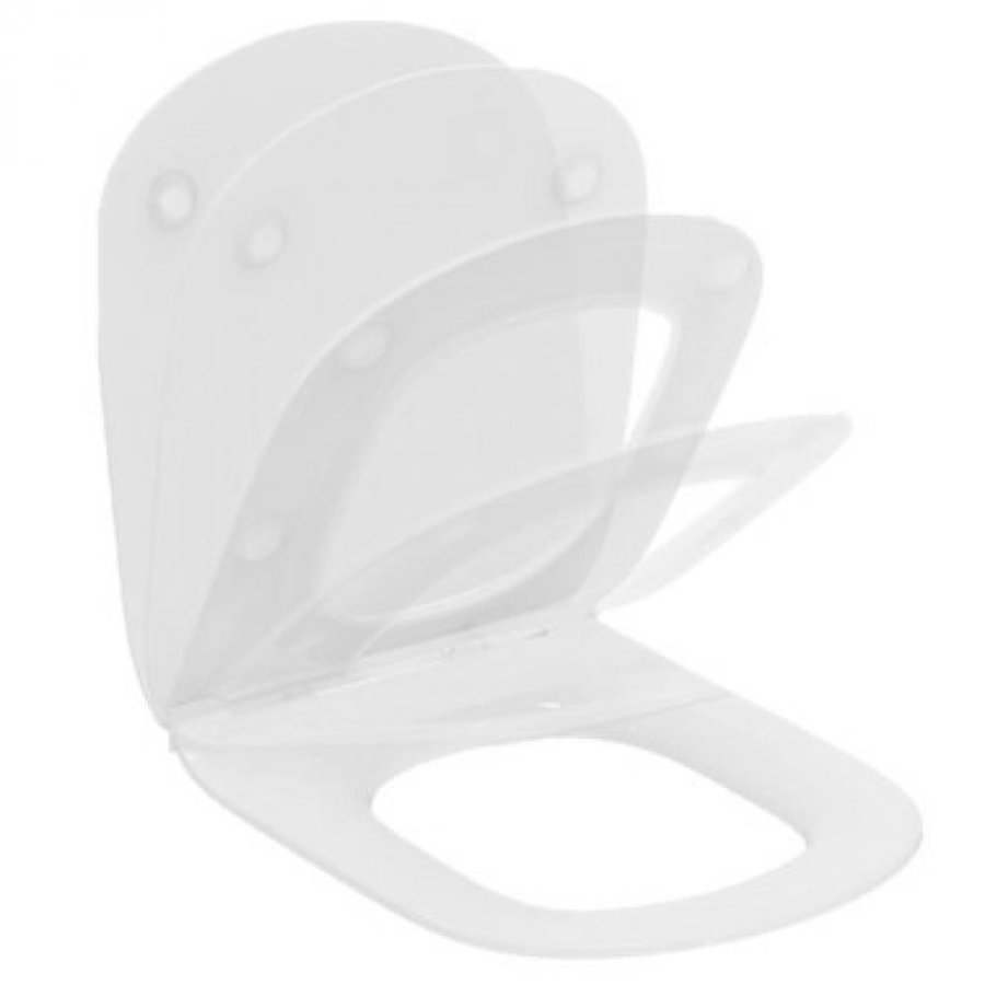 Ideal Standard Tesi сиденье для унитаза белое матовое T3527V1
