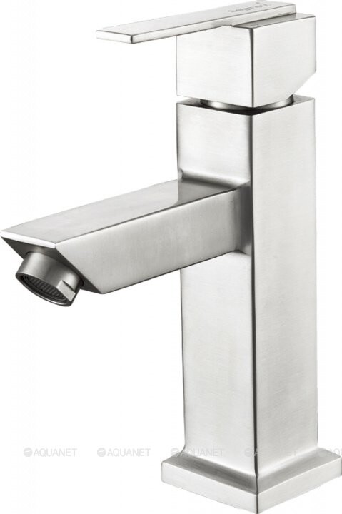 Aquanet Steel V3 AF213-10S смеситель для раковины сатин