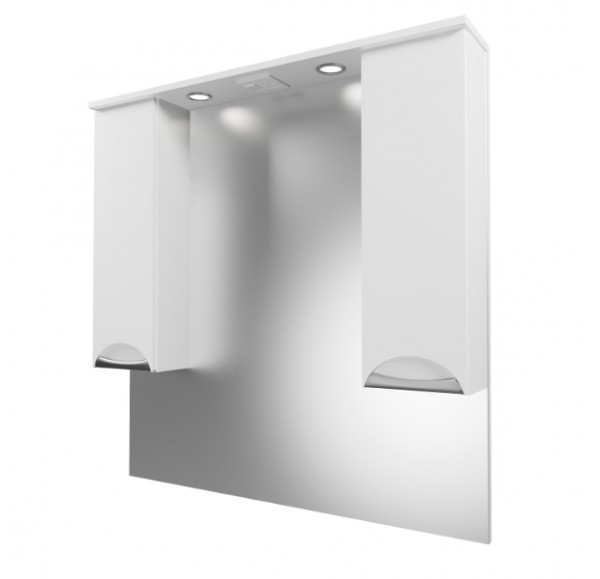 Зеркало-шкаф Mirsant Камилла 100*100 см УТ000004937