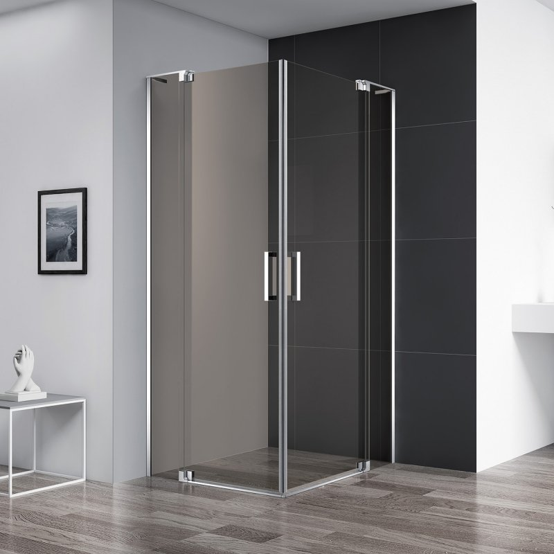 Cezares Slider душевой уголок 90/100х90/100 см SLIDER-A-2-90/100-BR-Cr