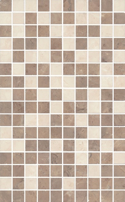 Kerama Marazzi Мармион 25х40 см декор настенный бежевый мозаичный 3