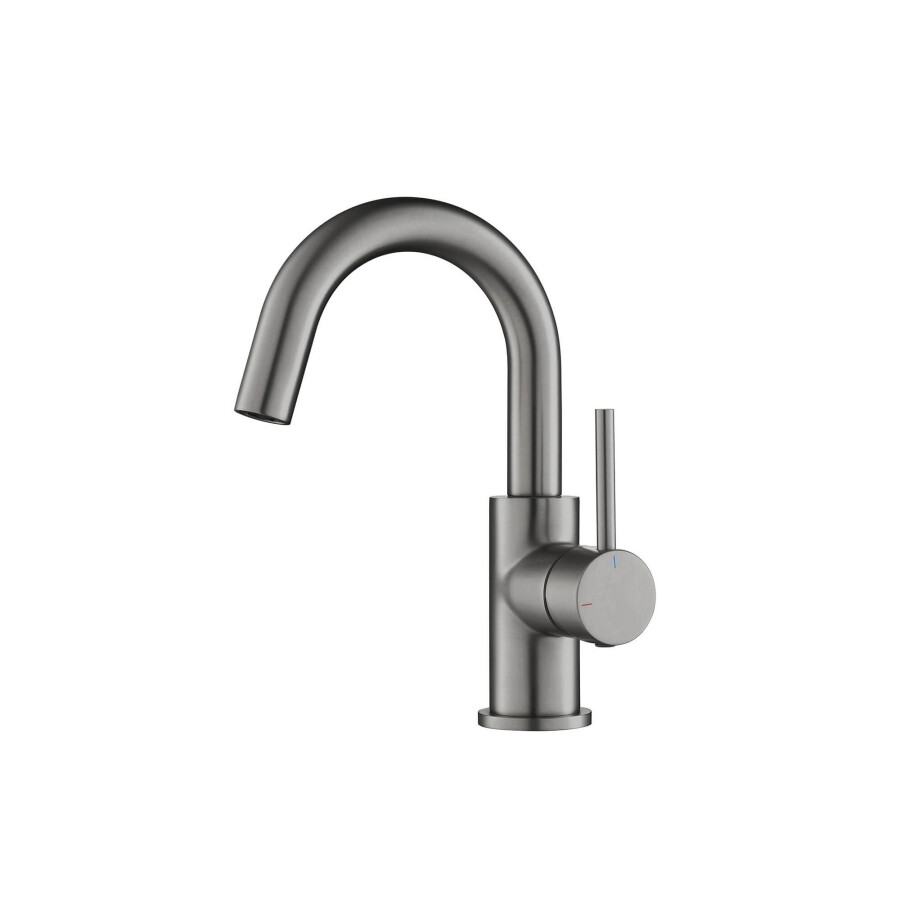 Aquatek Европа AQ1307BGM Смеситель для раковины, без донного клапана Оружейная сталь
