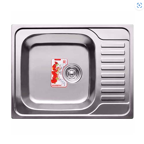 Мойка из нержавеющей стали врезная 58х48 см Zerix Z5848-08-180MD micro decor ZM0546