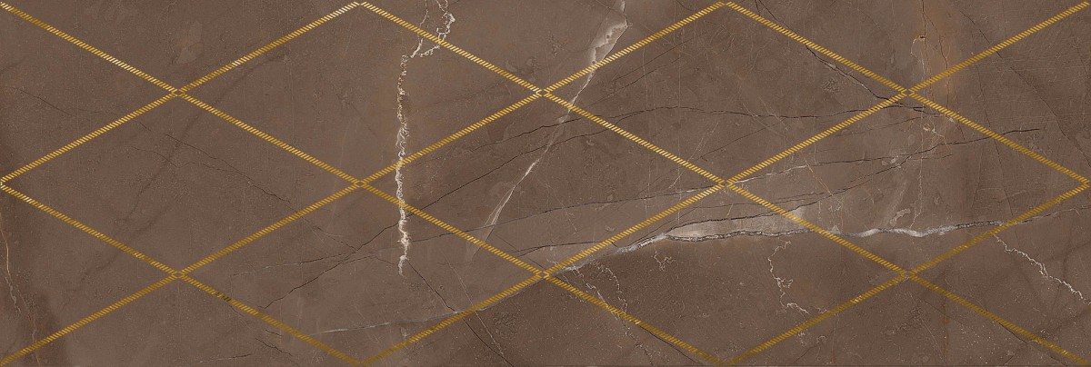 Lasselsberger Миланезе Дизайн Римский Марроне 1664-0147-1001 декор настенный 20x60 см