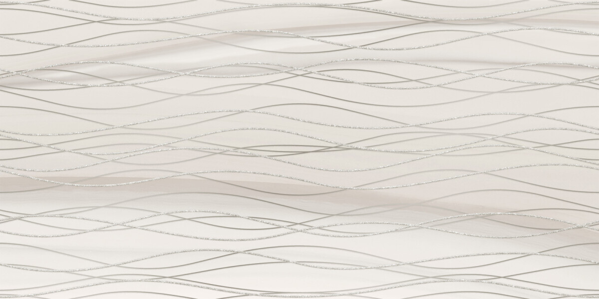 New Trend Трейз Вэйв светлый / Treise Light Wave Керамическая плитка настенная 300 x 600 x 9 DW36TRS05
