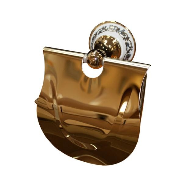 Radomir Маджоре Настенный держатель туалетной бумаги Gold