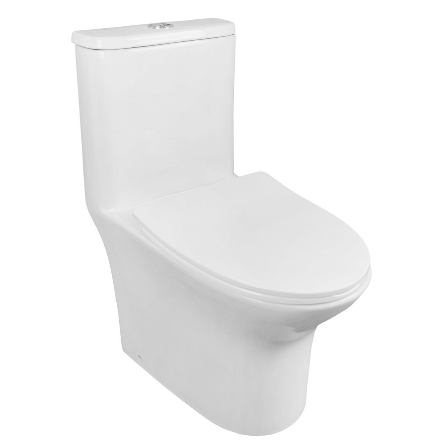Azario Sente унитаз-моноблок с сиденьем-микролифт AZ-8614