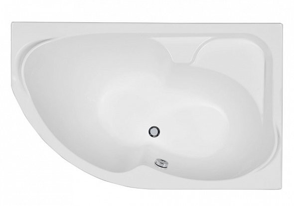 Aquanet Allento 170*100 ванна акриловая асимметричная R