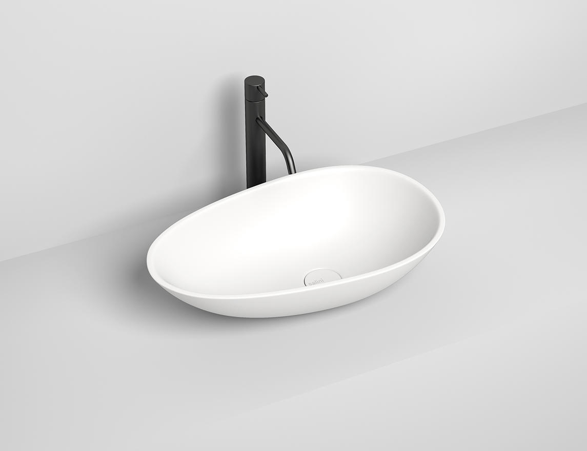 Salini Callista 101 раковина накладная глянцевая