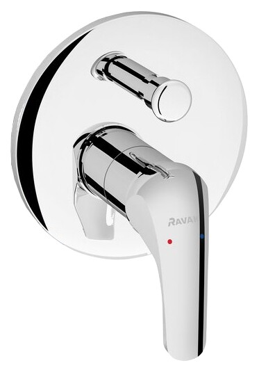 Ravak Rosa RS 065.00 X070050 смеситель скрытого монтажа хром