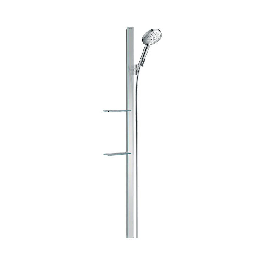 Hansgrohe Raindance Select S Душевой набор 120 3jet со штангой 150 см и мыльницей хром 27646000