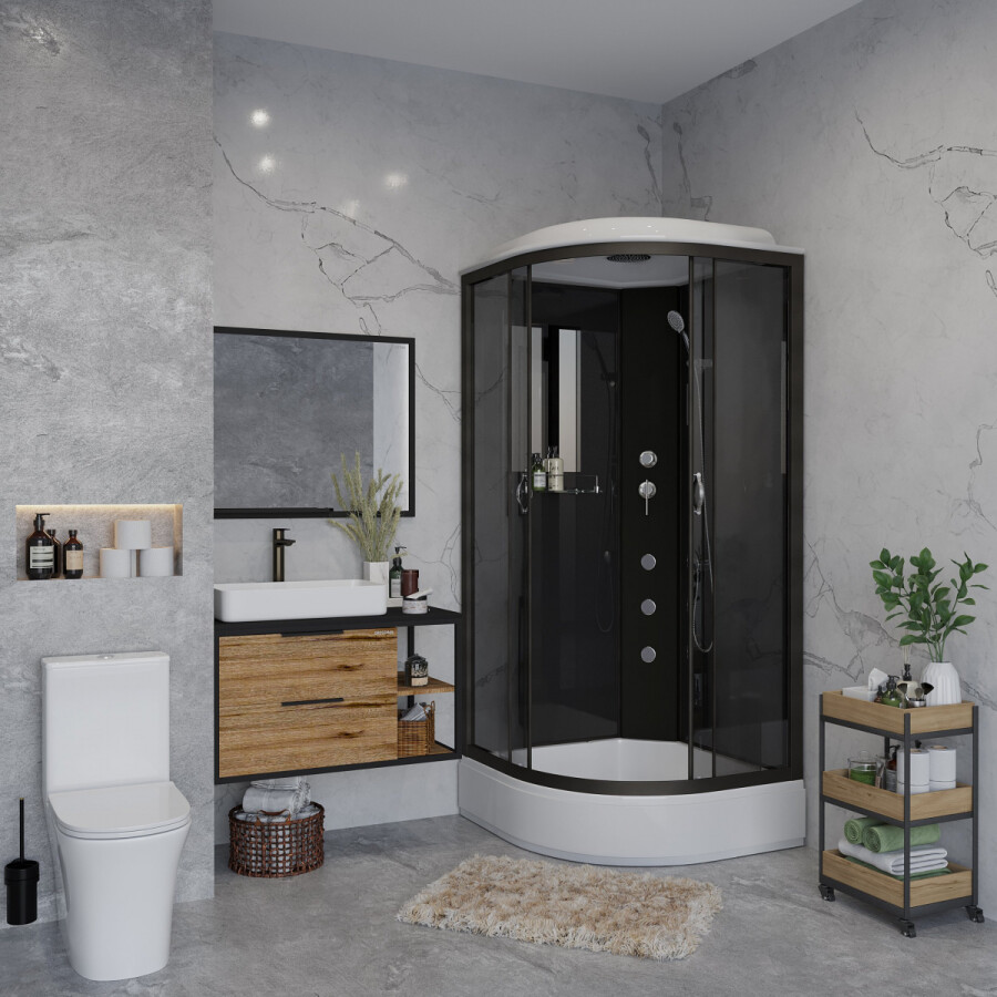 Niagara NG 6501-14G Душевая кабина 90x90 Гидромассаж 65011434G