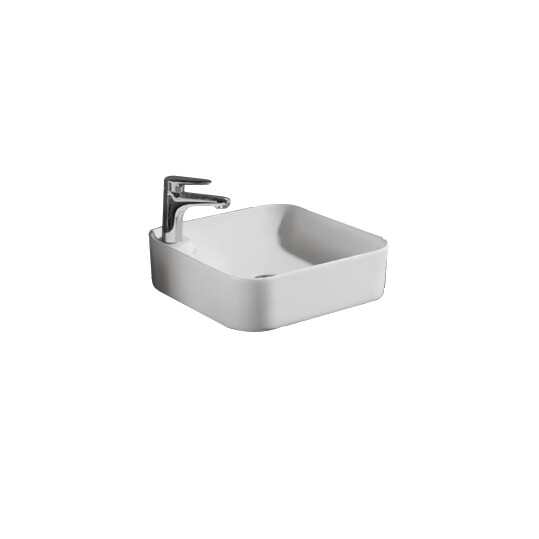 Bravat Source C22238W-1-ENG раковина накладная 430*430*125 мм