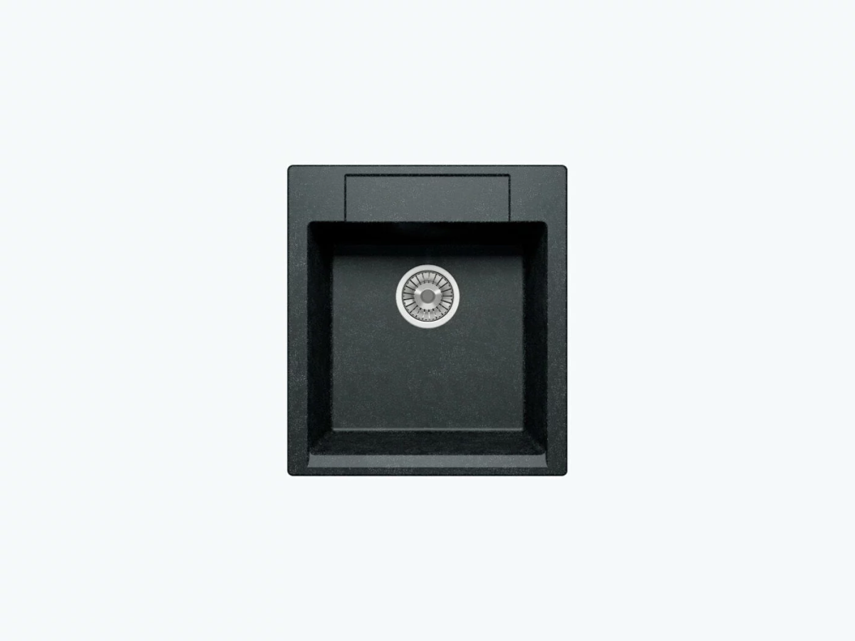 Tolero R-117 46 51 см мойка для кухни черный