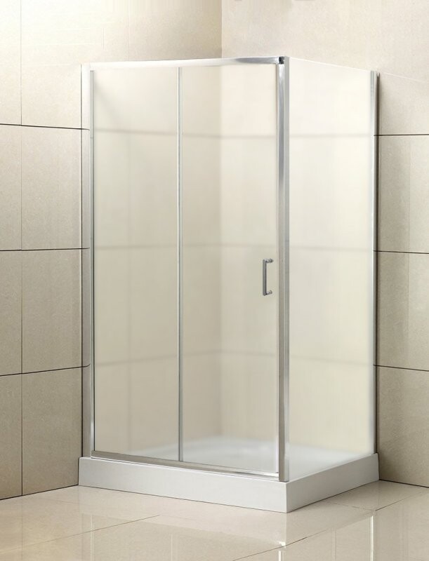 BelBagno Uno душевой уголок 120х100 см, матовое стекло UNO-AH-1-120/100-M-Cr