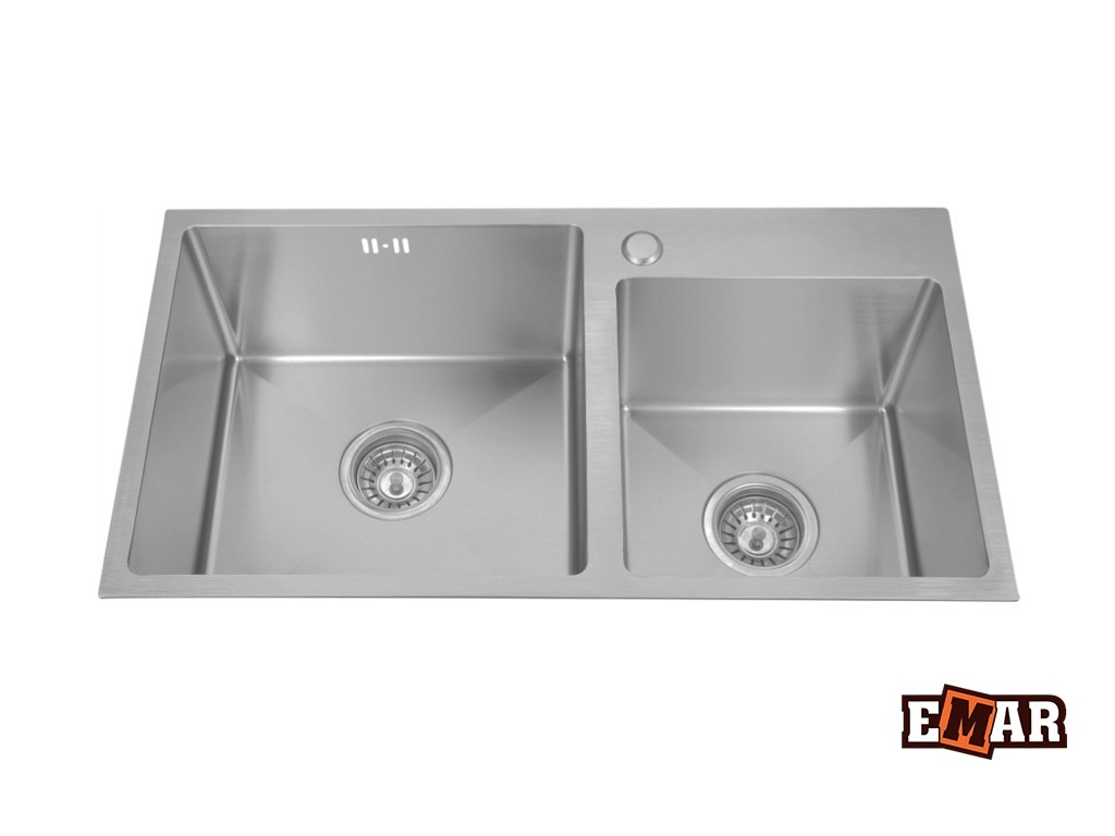 Emar EMB-210 кухонная мойка satin 78x43 см