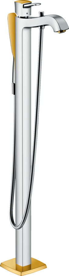 Hansgrohe Metropol Classic 31445090 смеситель для ванны напольный хром/золото