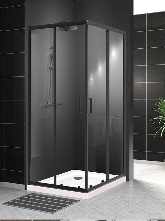 Душевой уголок BelBagno UNO-195-A-2-90-C-NERO