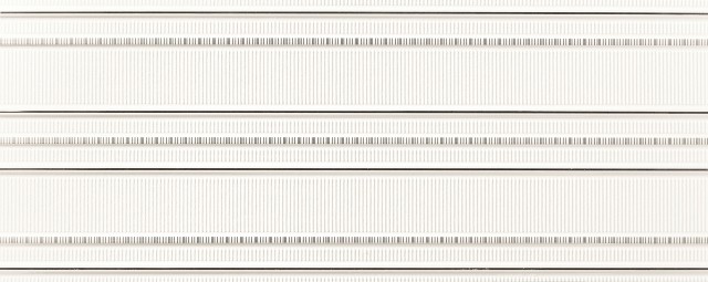 Tubadzin Abisso White 1 75х30 см декор настенный белый
