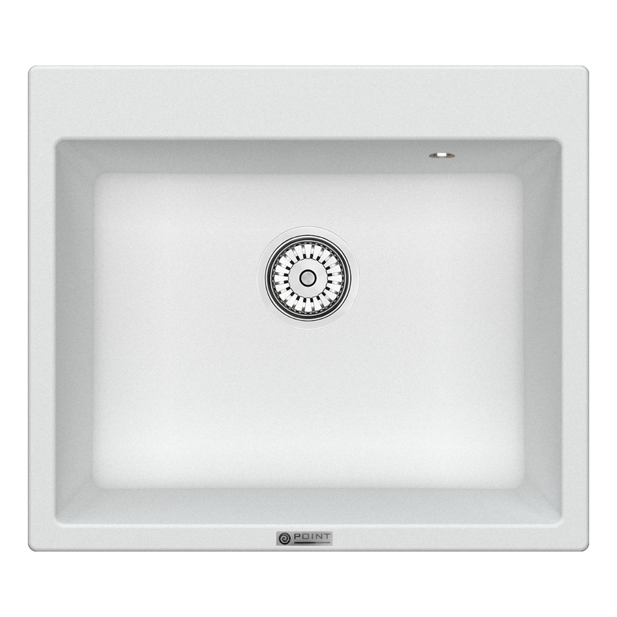 Point Бинга 60 мойка кухонная белый PN3003W
