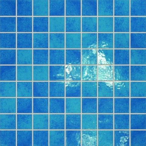 Tubadzin Majolika Mosaic 30x30 мозаика настенная синяя