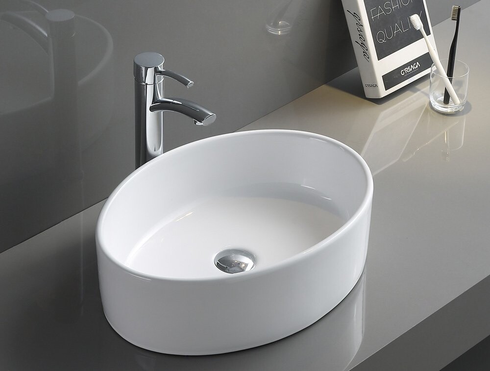 BelBagno BB1049 раковина накладная 51 см белая