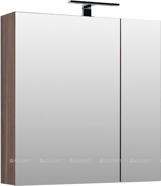 Зеркало-шкаф Aquanet Нью-Йорк 85*87 орех 00203954