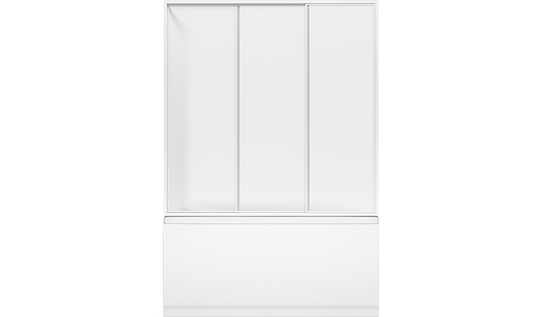 BAS Лима 73*145 шторка для ванны