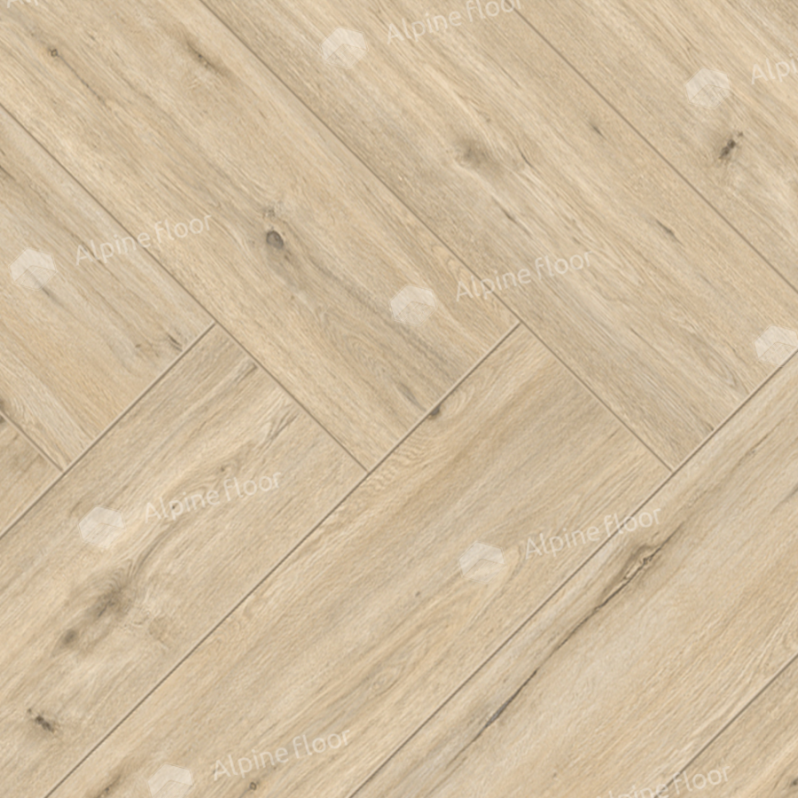 Ламинат Alpine Floor Herringbone 12 Pro (NEW) LF106-01B Дуб Лион 606 х 101 х 12 mm