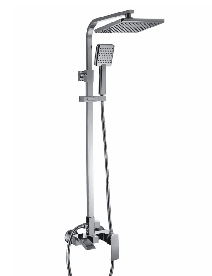 Душевая система Diadonna D80-335103 с литым изливом Хром