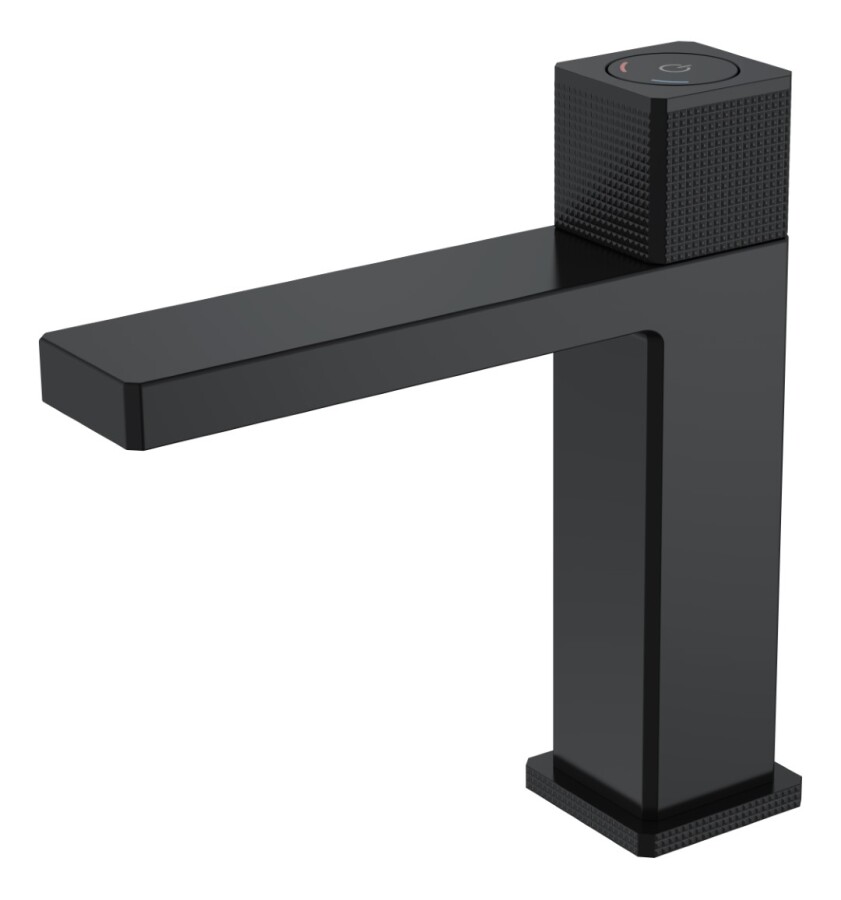 Смеситель автоматический для раковины Boheme Quad Черный 159-B