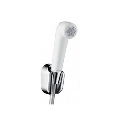 Hansgrohe Гигиенический набор со шлангом и держателем хром-белый матовый 32122000