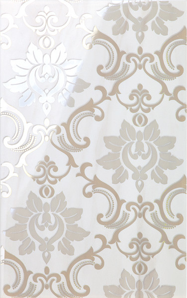 Kerama Marazzi Юнона 25х40 см декор настенный белый