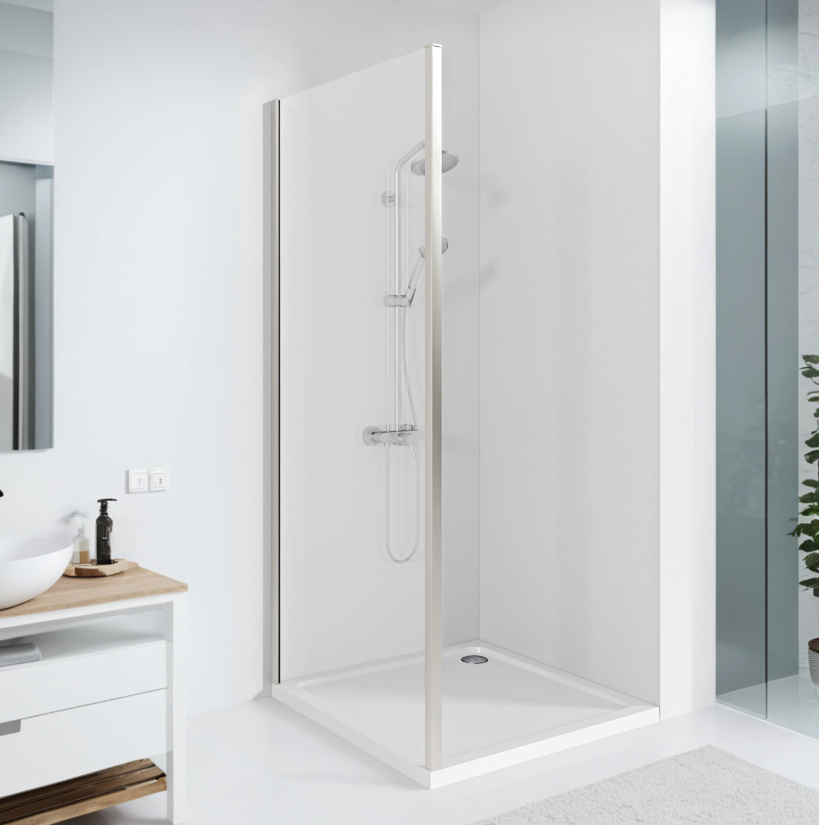 BAS Cube SP-70-C-CH Боковая панель 700х1900 Хром КУ00007