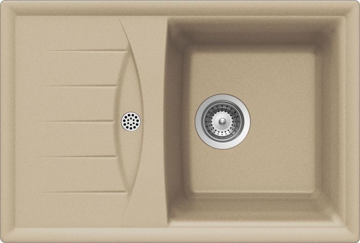Schock Genius 45D Small 700258 кухонная мойка лунный камень 46х68 см