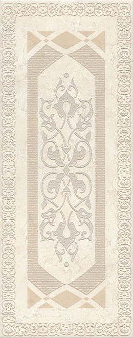 Kerama Marazzi Резиденция 20х50 см декор настенный бежевый матовый HGDA1067169