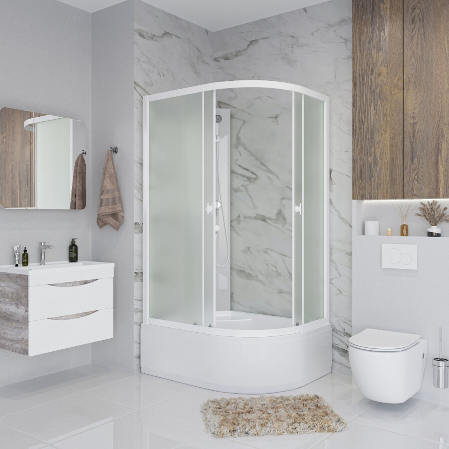 Niagara Promo Душевая кабина 90x70 Левая Без крыши P90/70/40L/MT/BK