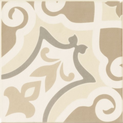 Tubadzin Majolika 20х20 см декор настенный орнамент B