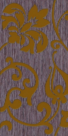 Нефрит Ваниль 20х40см декор настенный коричневый