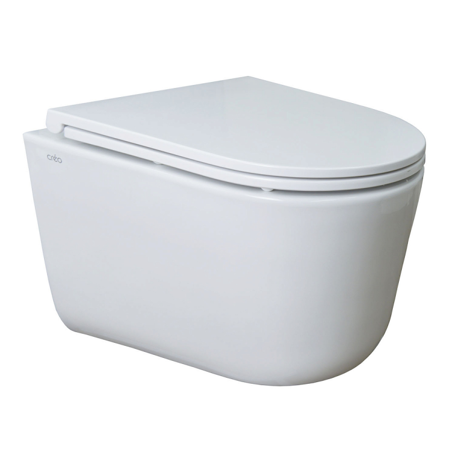 Creo Ceramique LYon 2.0 унитаз подвесной безободковый LY1100R